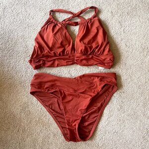La Blanca, US 8, two piece bikini set, like new